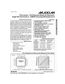DataSheet MAX306 pdf